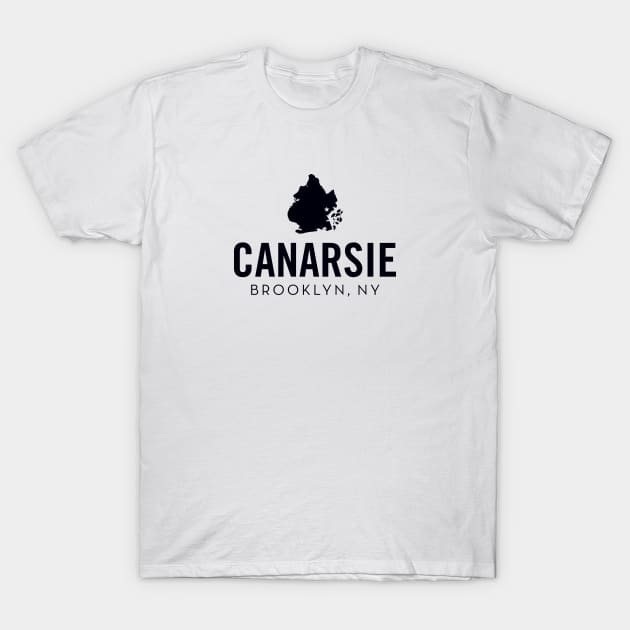 Canarsie (black) T-Shirt by Assertive Shirts